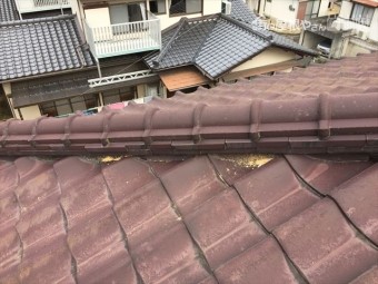 赤磐市 屋根瓦点検 屋根瓦葺き替え工事