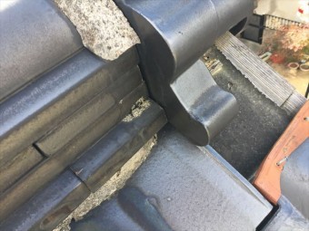 岡山市北区 屋根工事 瓦差し替え