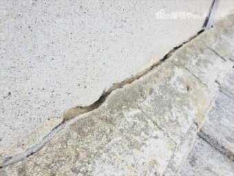 岡山市北区 壁際隙間