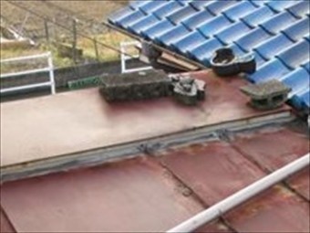 岡山市南区 雨漏り修理 屋根リフォーム工事