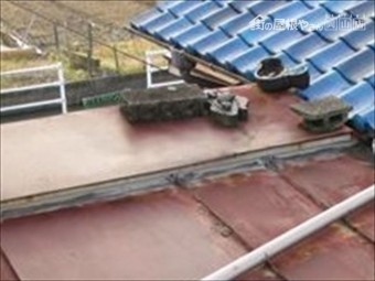 岡山市南区 雨漏り修理 屋根リフォーム工事