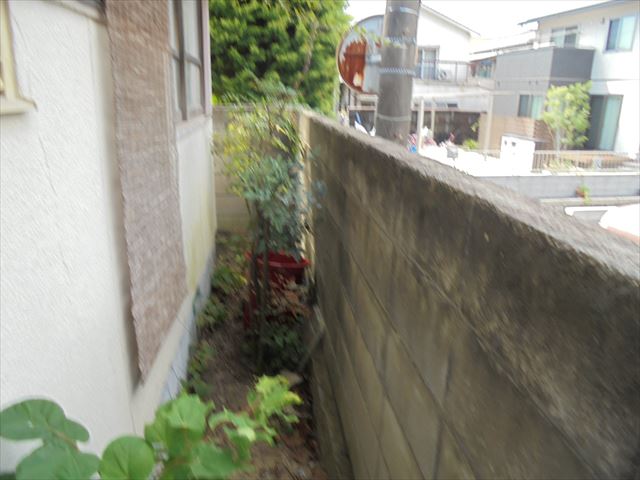 岡山市中区　雨樋は補修