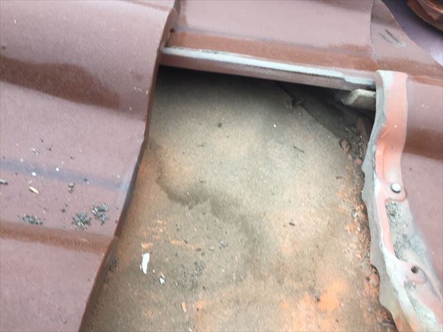 岡山市東区　屋根工事　雨漏りの点検